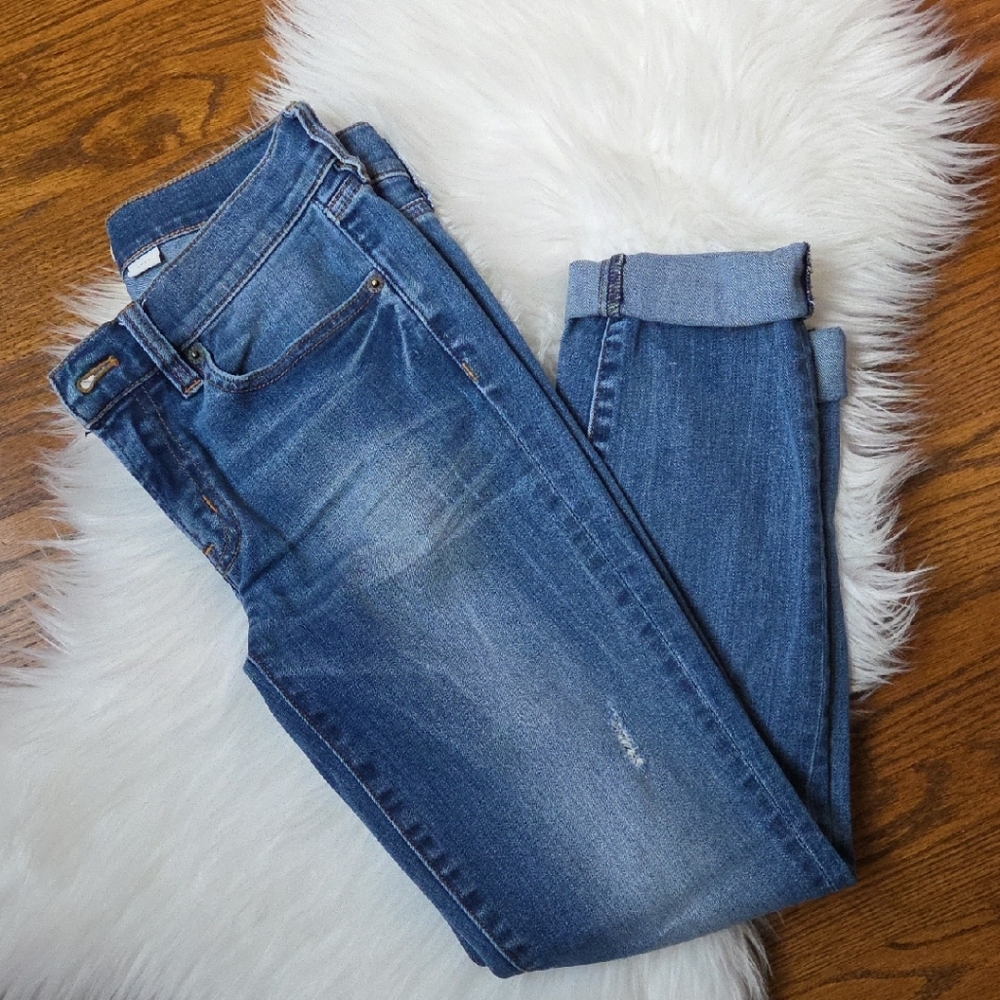 J. Crew Women's Mid-Wash Ankle Jeans